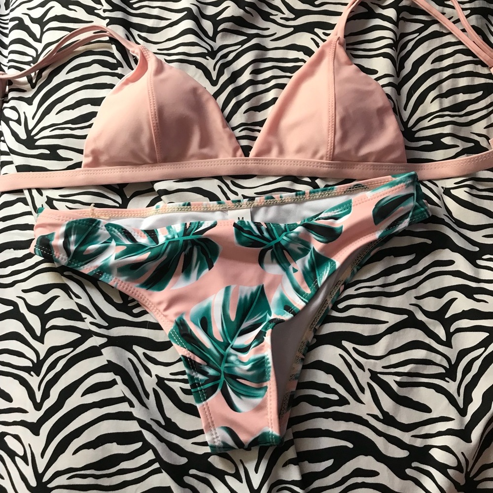 Cute pink bikini